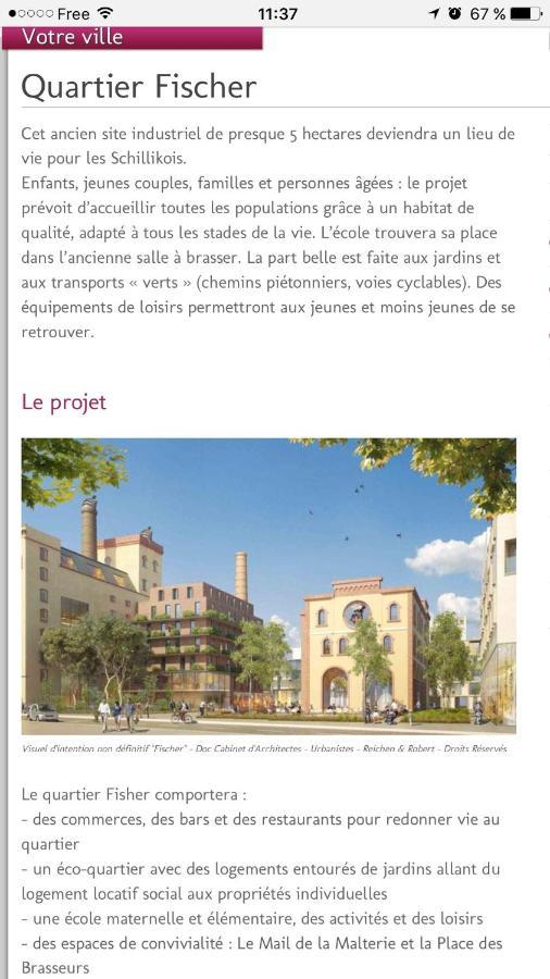 Square Du Chateau Шилтигхайм Екстериор снимка
